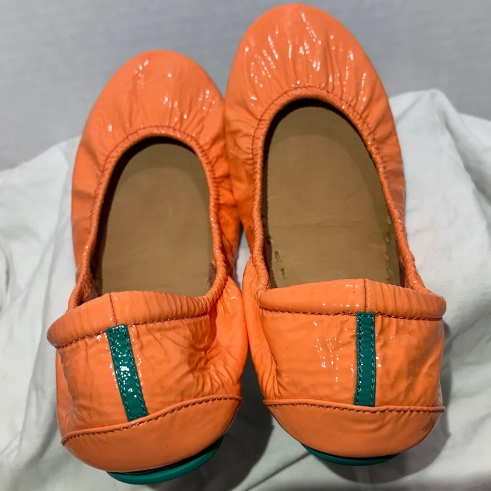Tieks coral Ballet Flats size 9 - Picture 6 of 9